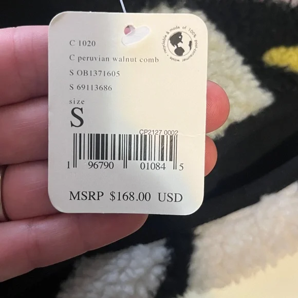 FP Movement Rocky Ridge Pullover Fleece Jacket Oversized small Peruvian Walnut - Picture 12 of 12